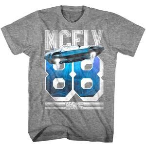 Back Future Mcflying 88 Retro Movie Graphic Unisex T-Shirt